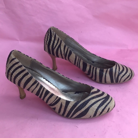 Vintage cream/brown Ifenrol snake skin shoes - Picture 7 of 12